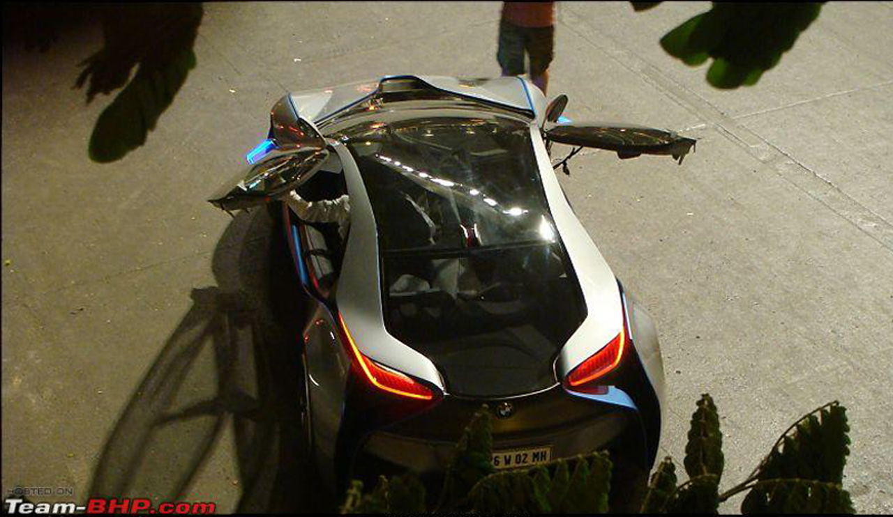 BMW Vision EfficientDynamics on set of MI4