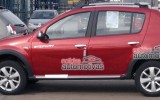 Dacia Sandero facelift spied