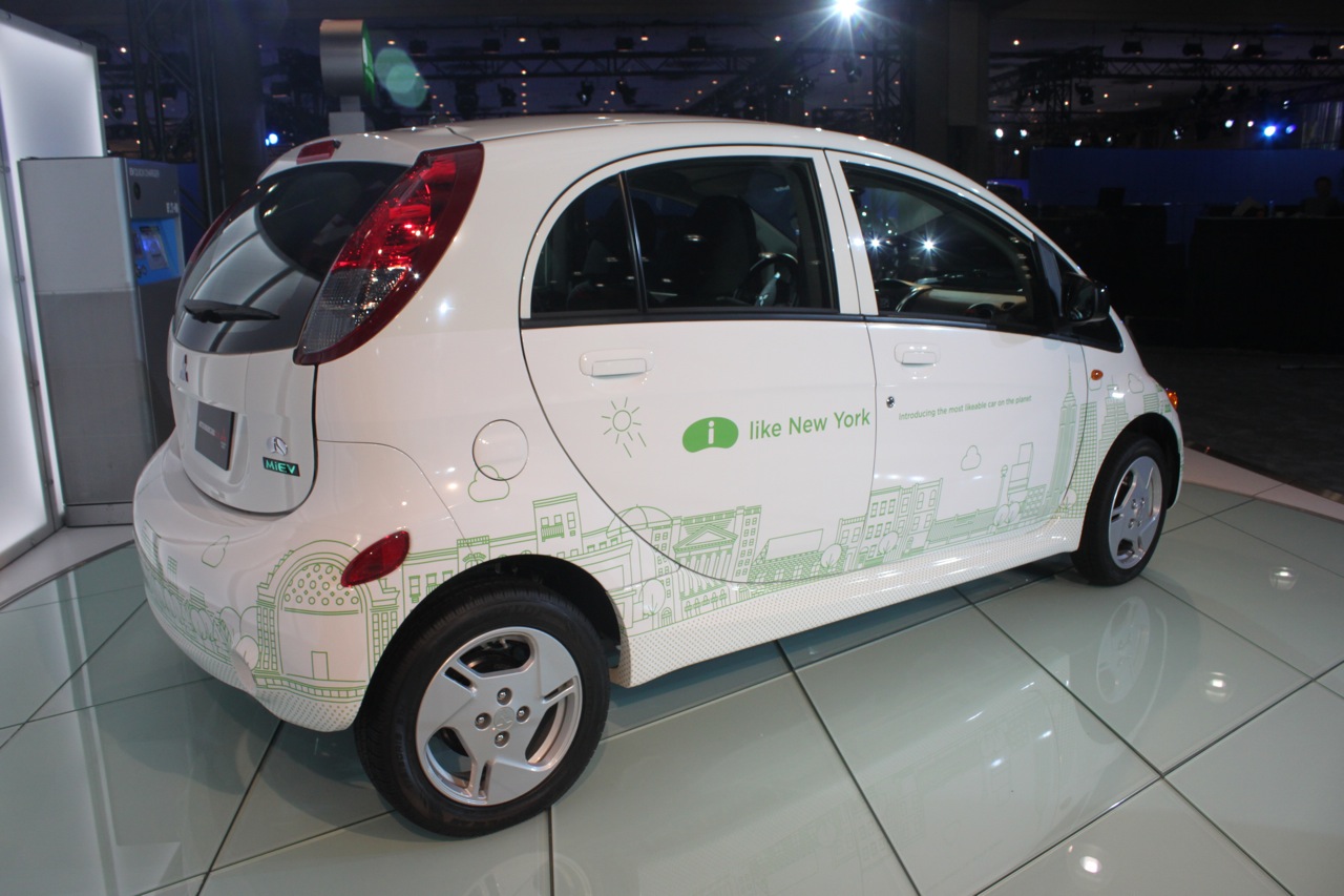 Mitsubishi i Miev at 2011 NY Auto Show