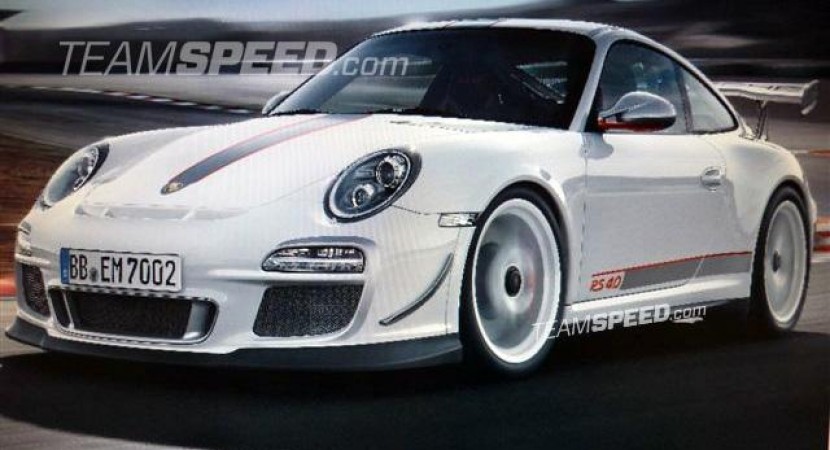 Porsche 911 GT3 RS 4.0 rendering