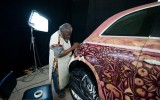 Fiat 500 art car by Malagantana Valente Ngwenya