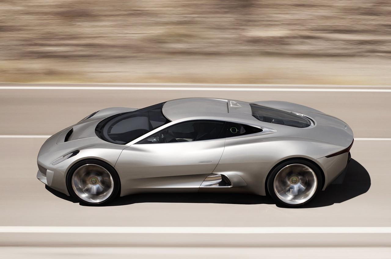 Jaguar C-X75 hybrid concept