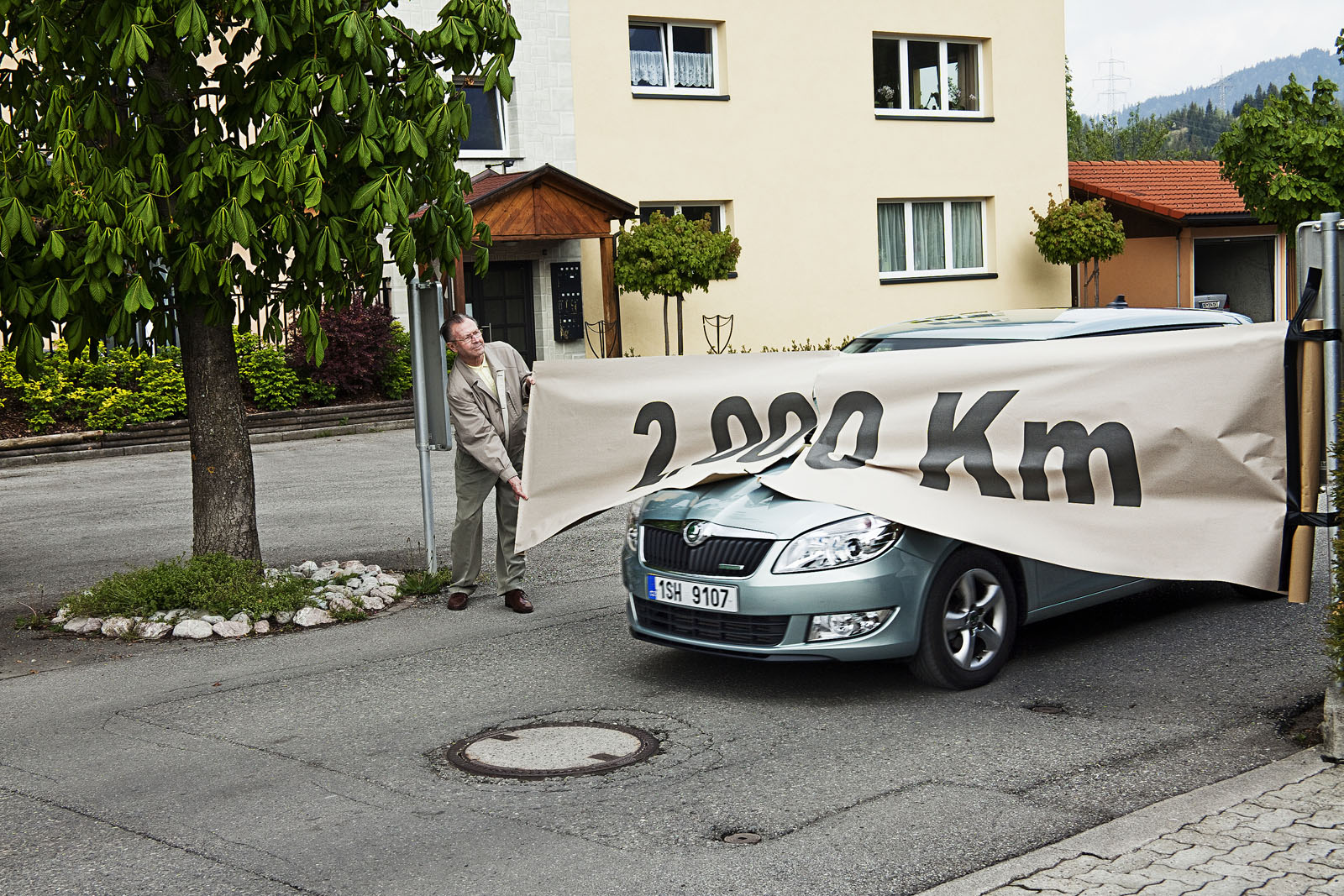 Skoda Fabia GreenLine setting fuel consumption record
