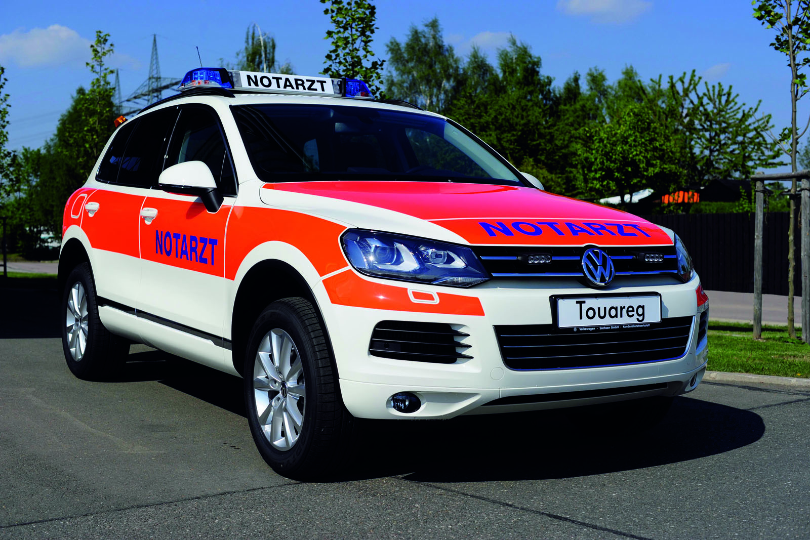 VW Touareg Emergency Medical Vehicle