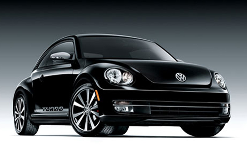 2012 Volkswagen Beetle Black Turbo edition