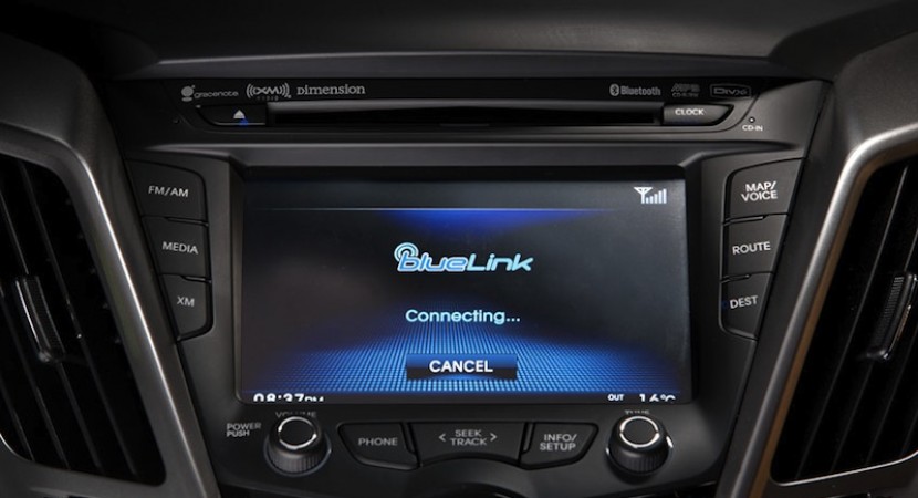 Hyundai Blue Link infotainment system