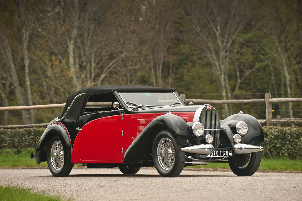1938 Bugatti Type 57 Stelvio Cabriolet