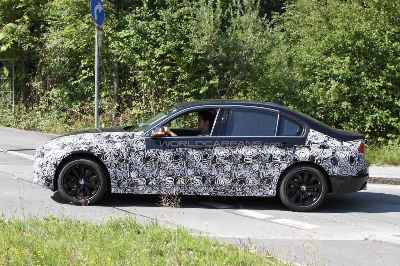 2012 BMW 3 Series LWB Spyshots