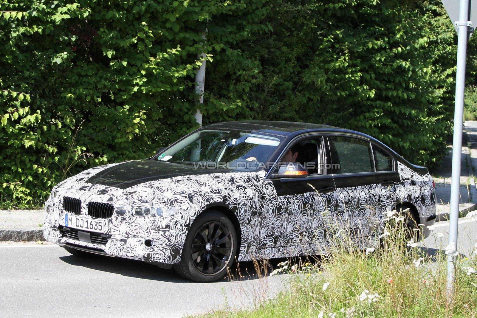2012 BMW 3 Series LWB Spyshots