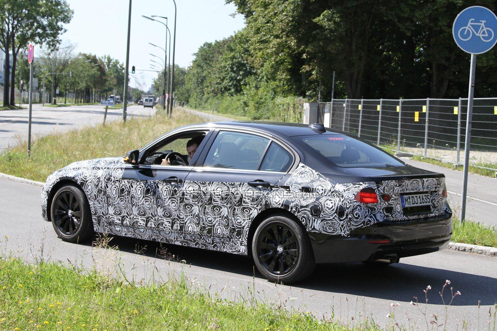 2012 BMW 3 Series LWB Spyshots