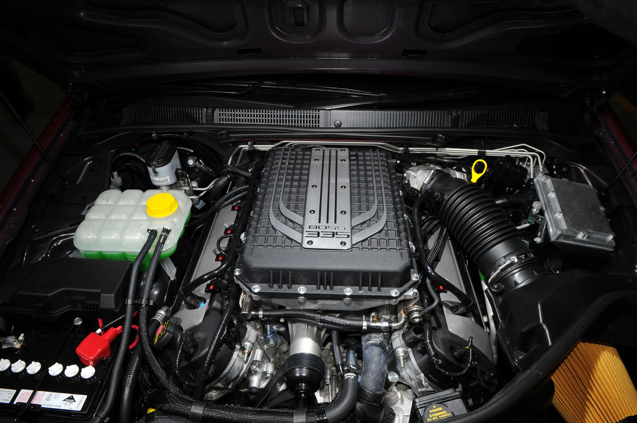 FPV Falcon GT V8 engine