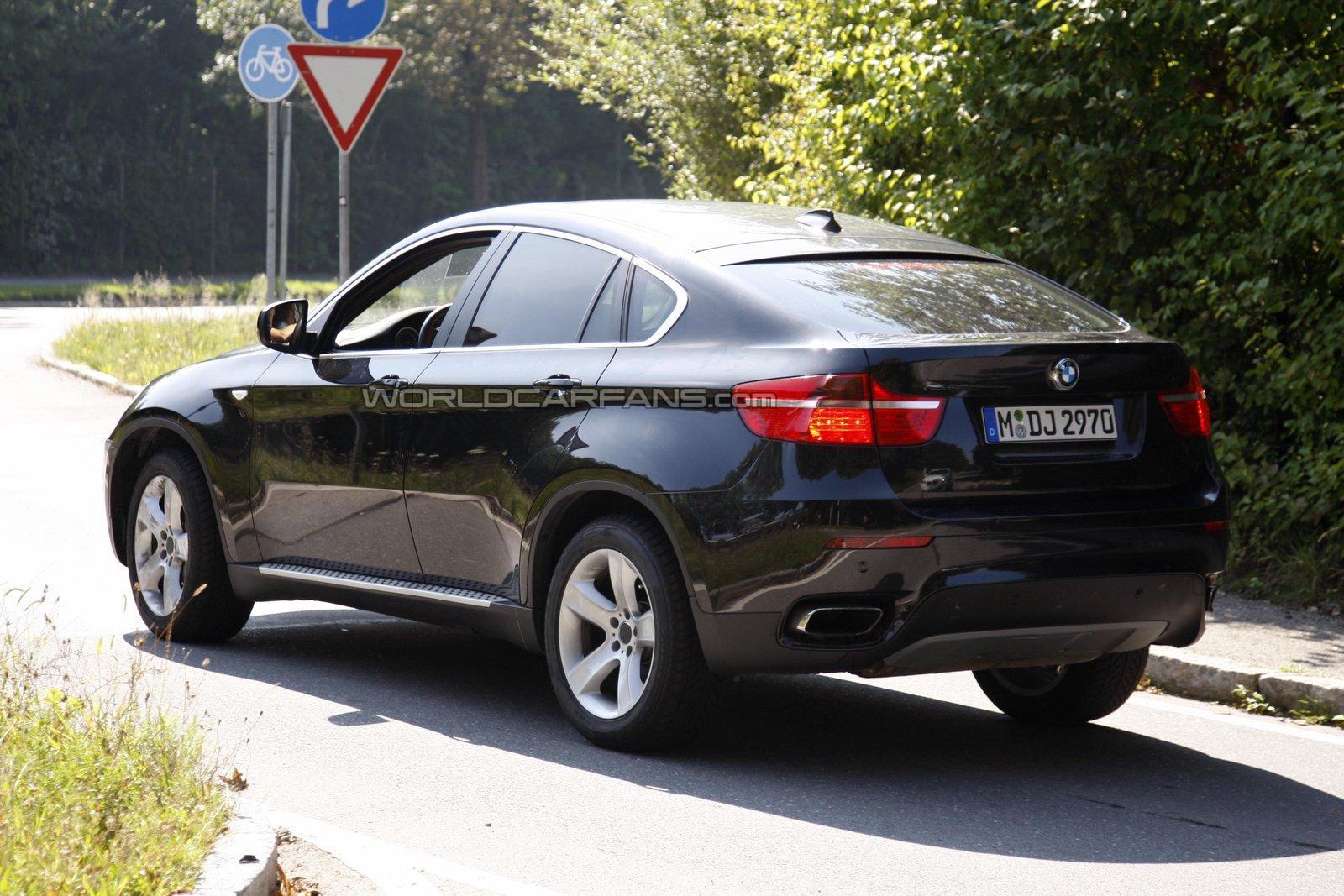2012 BMW X6 facelift spied