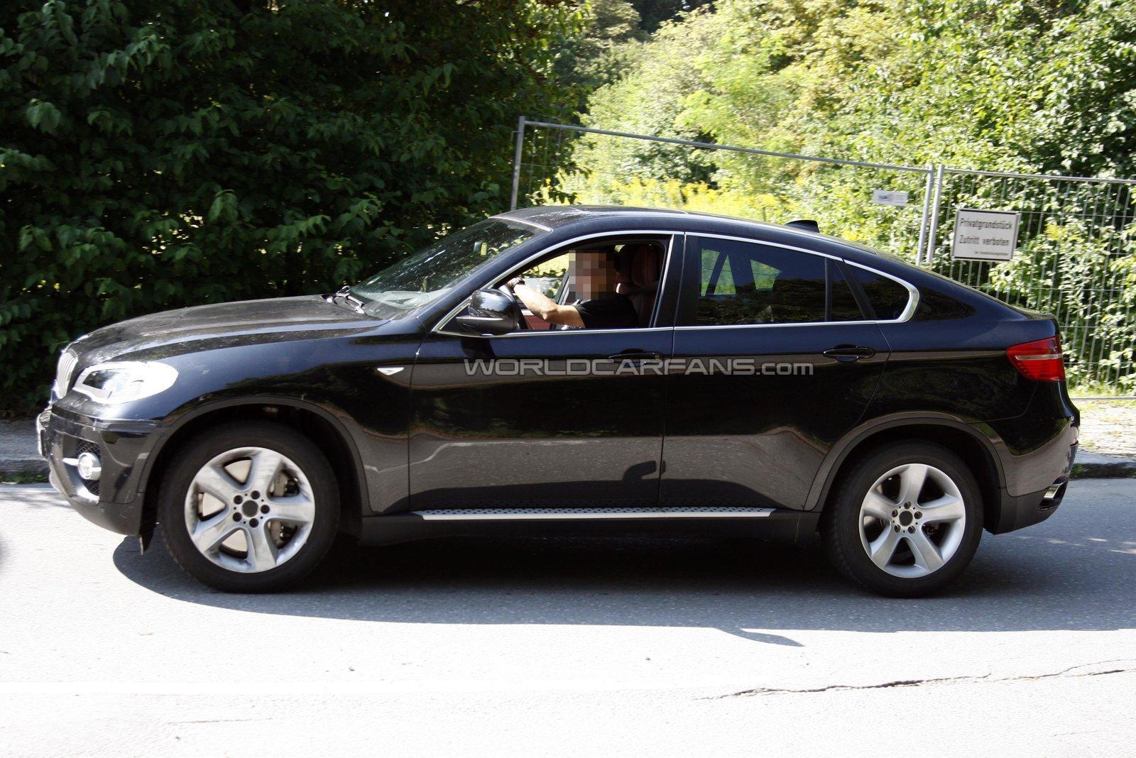 2012 BMW X6 facelift spied