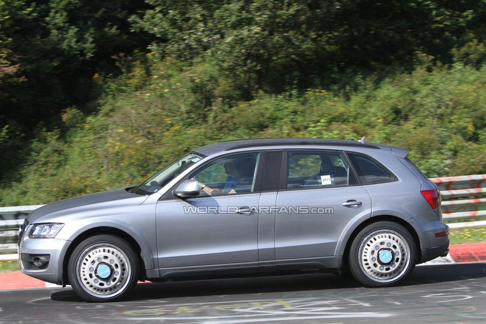 Audi Q6 test mule