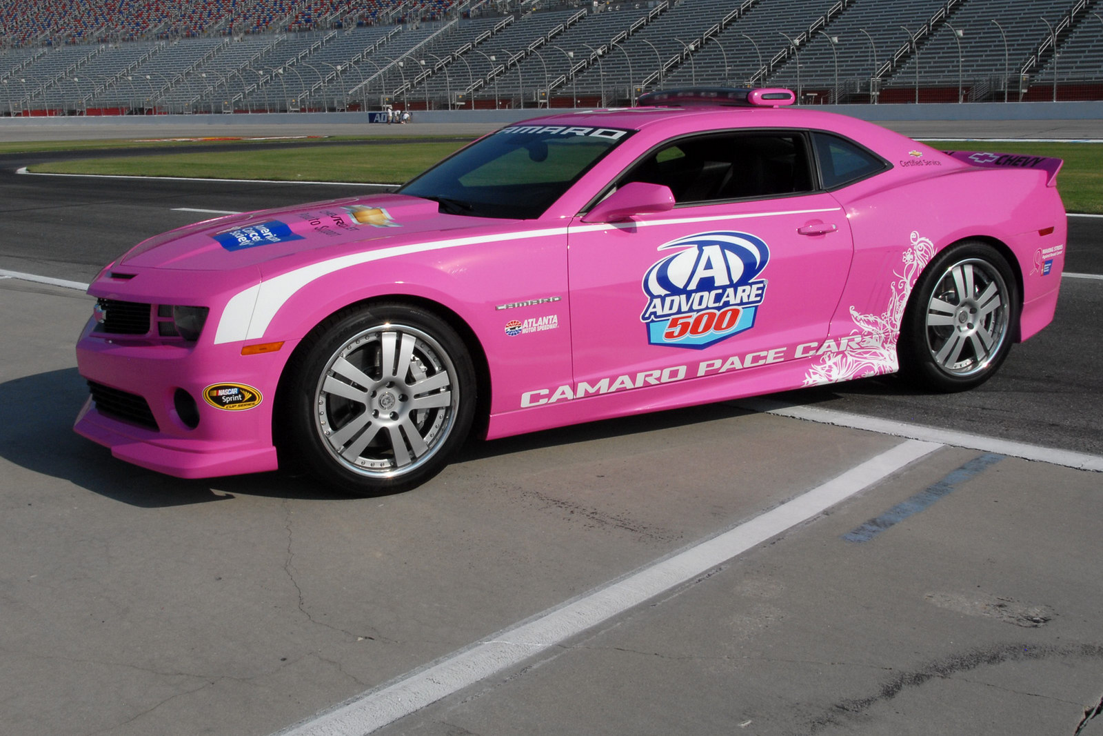 Chevrolet Camaro SS Breast Cancer Safety Car