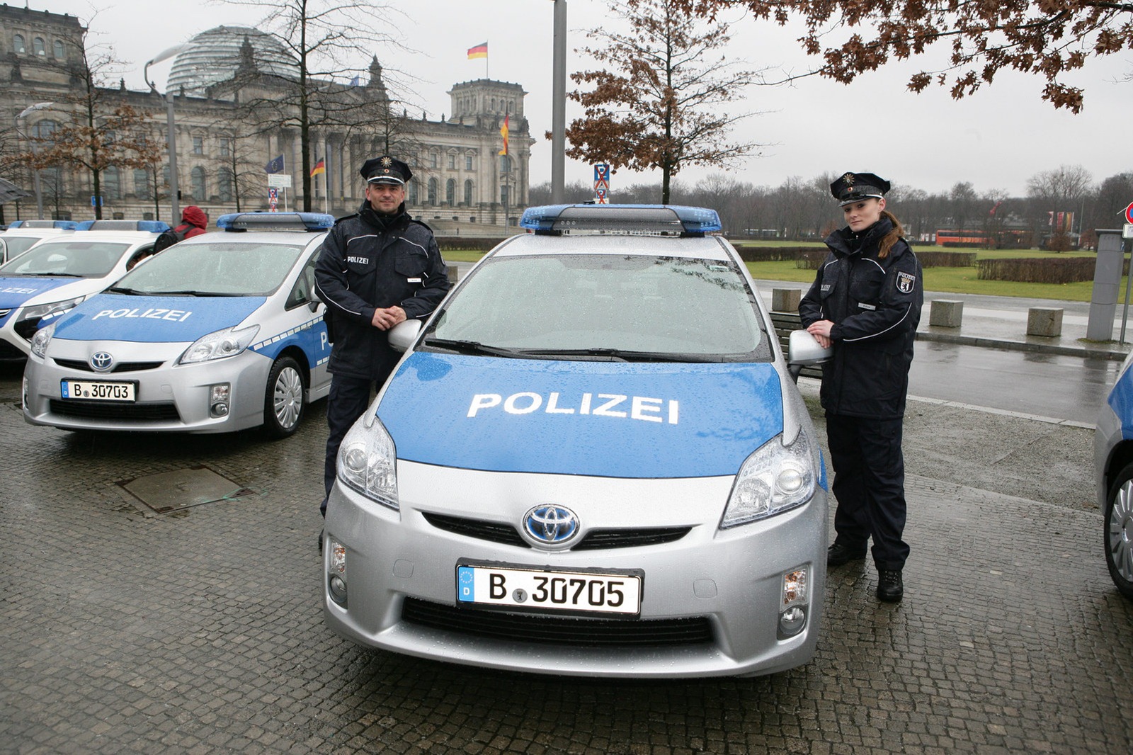 Toyota Prius Berlin police