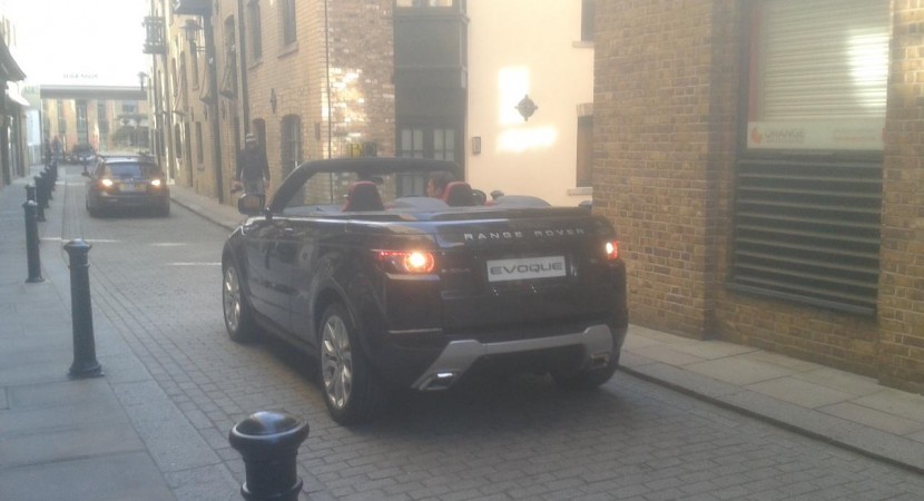Range Rover Evoque Convertible Concept in London
