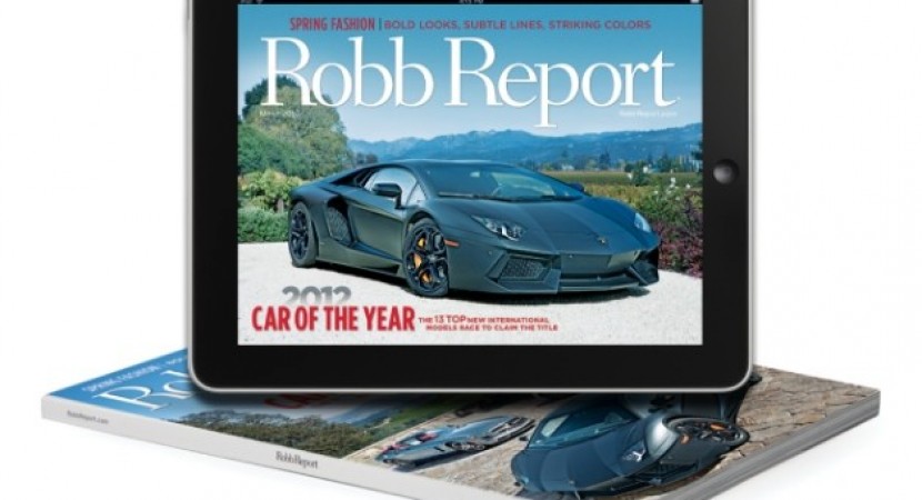 Robb Report COTY Aventador
