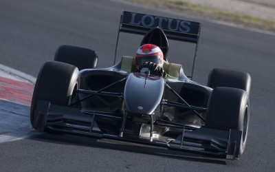 Lotus F1 racer