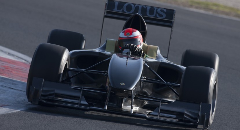 Lotus F1 racer