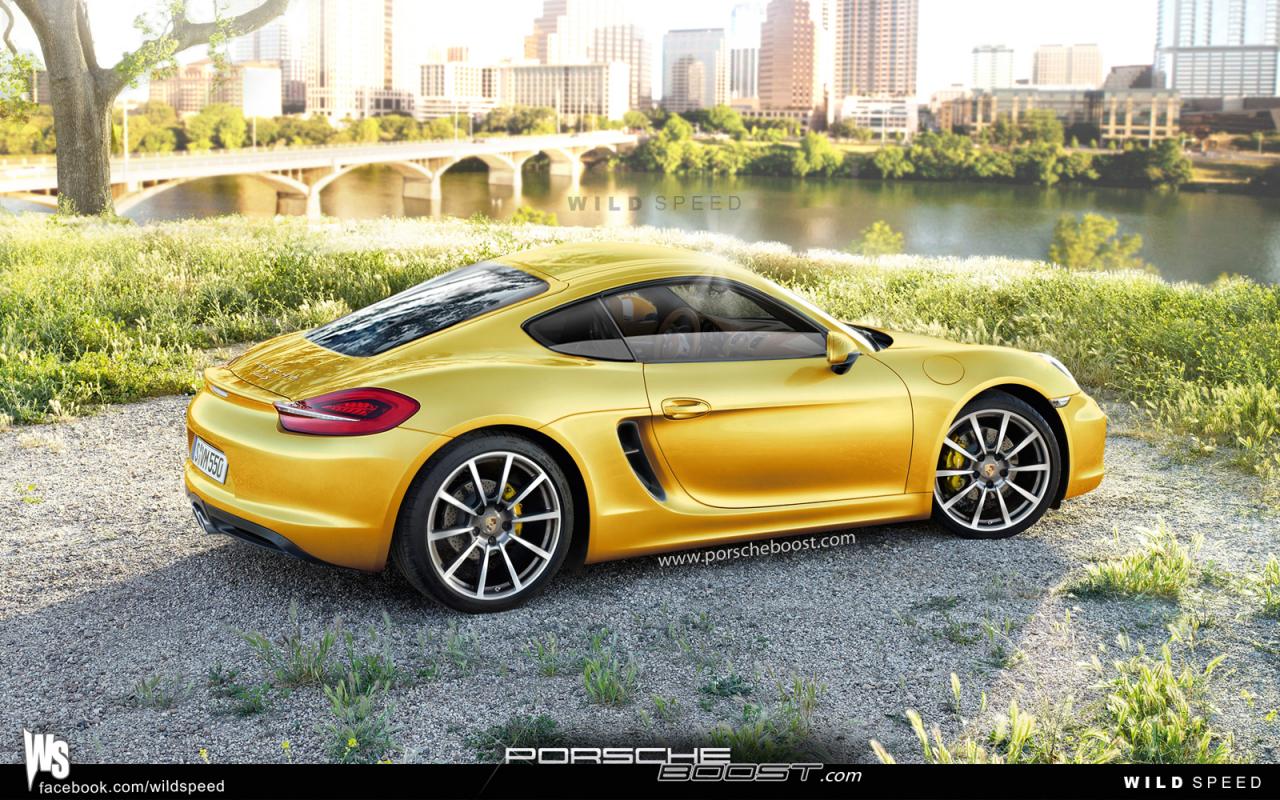 2013 Porsche Cayman rendered
