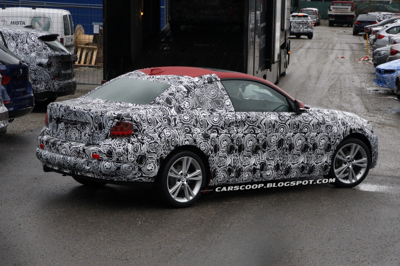 BMW 2 Series Coupe spied