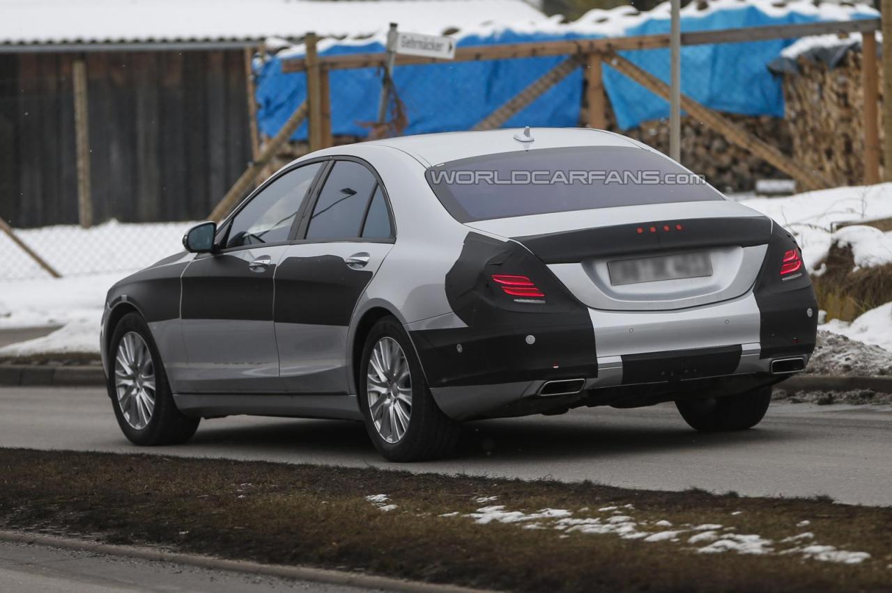 2013 Mercedes S-Class spied