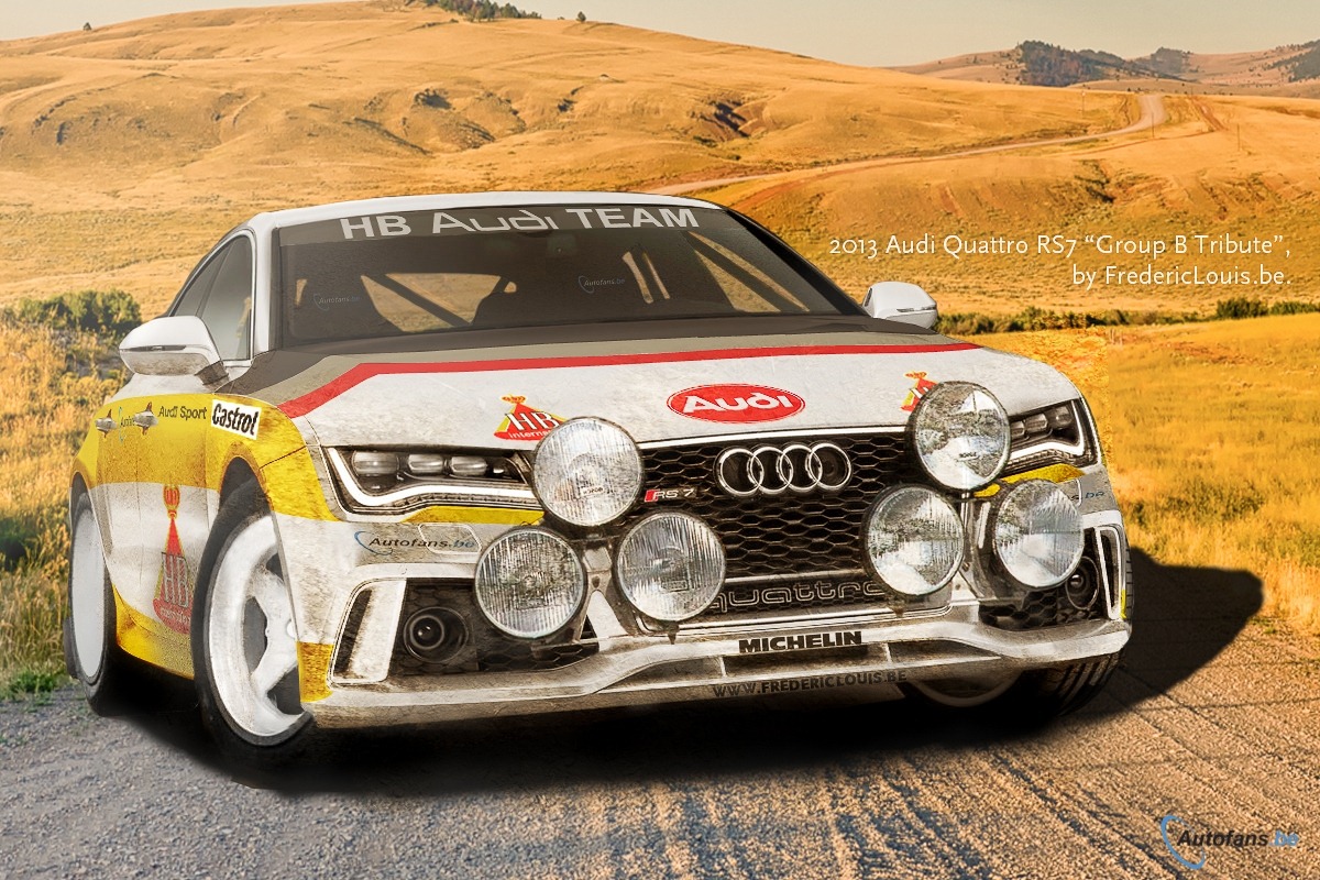 Audi RS7 Group B render