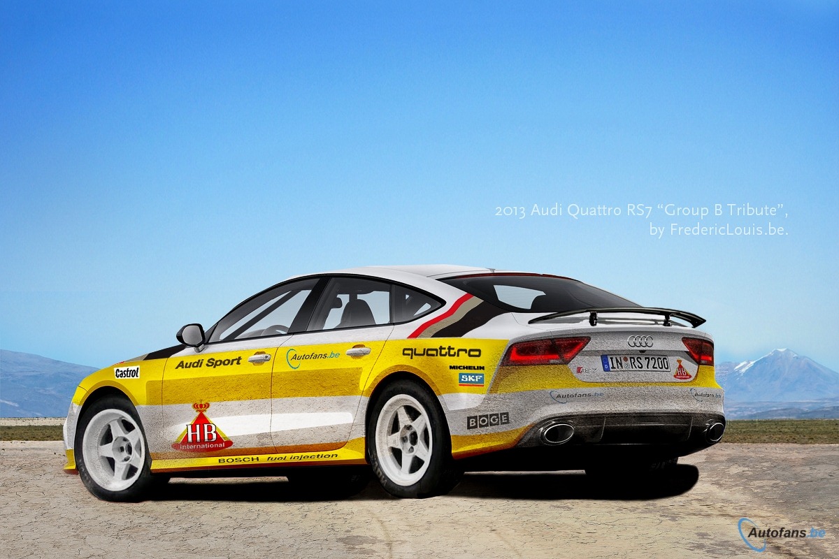 Audi RS7 Group B render