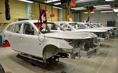 Saab 9-3 EV production