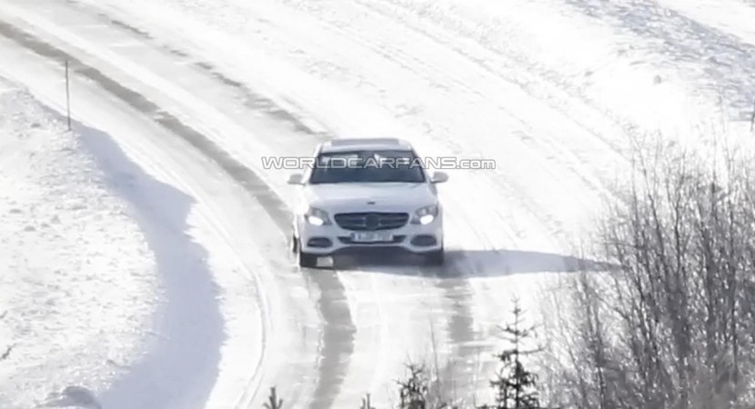 2014 Mercedes C-Class spied