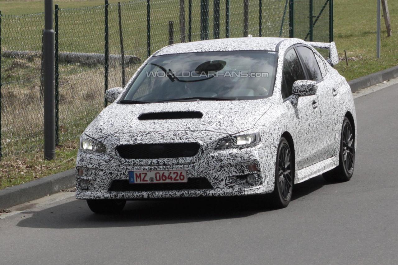 2014 Subaru WRX spied