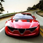 Alfa Romeo 6c Rendering