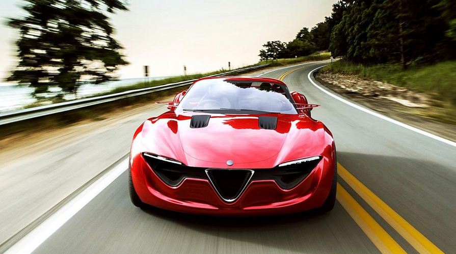 Alfa Romeo 6c Rendering