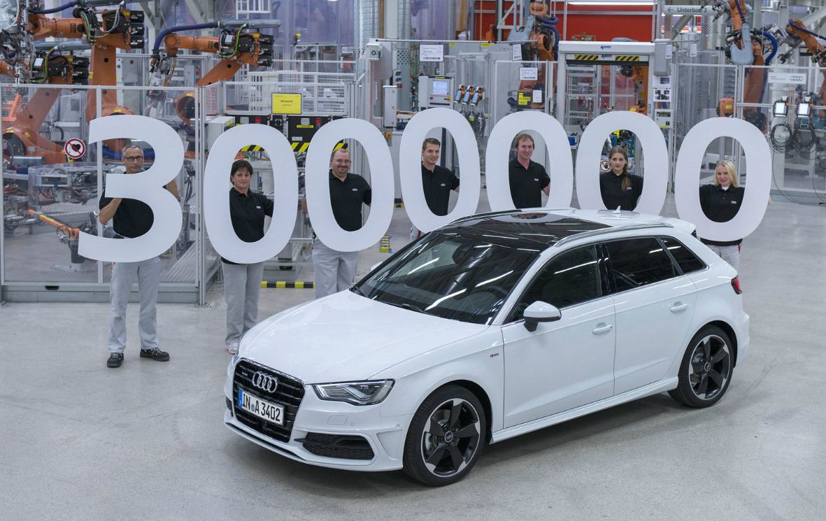 3 Million Units Audi A3 Anniversary