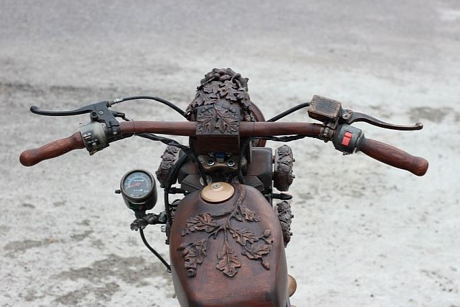 Wooden Custom Bike
