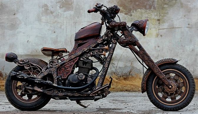 Wooden Custom Bike