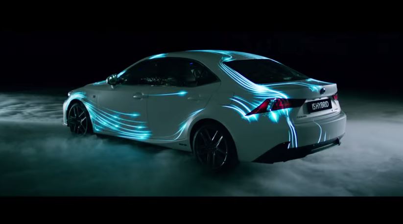 Lexus IS Hybrid Ad