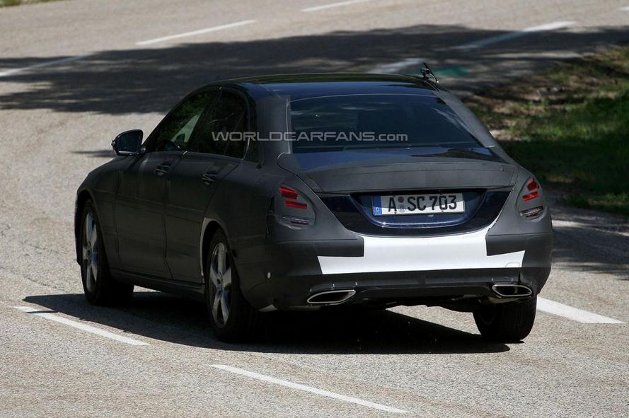 2014 Mercedes C-Class spied