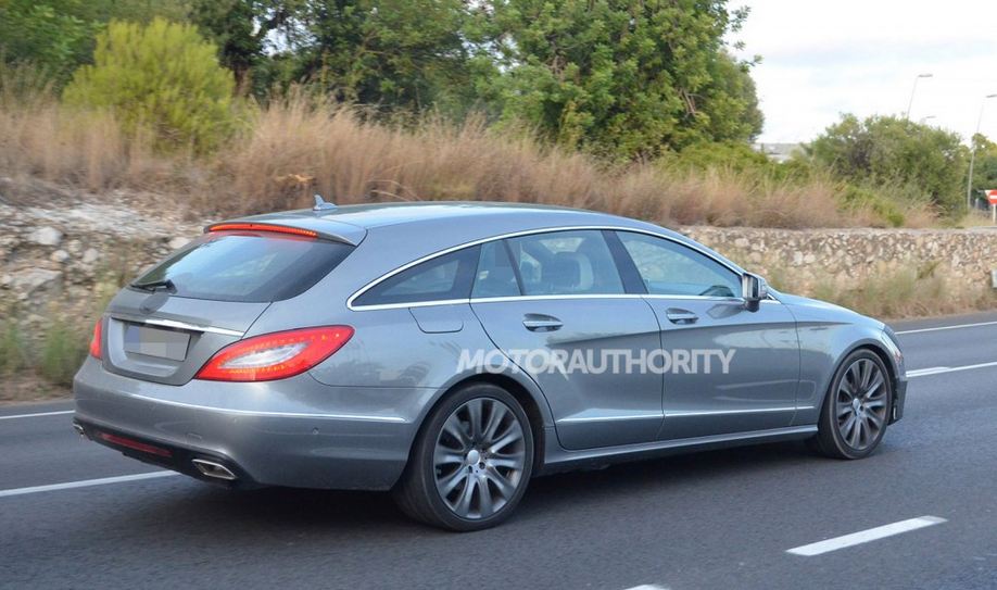 2015 Mercedes CLS Shooting Brake spied