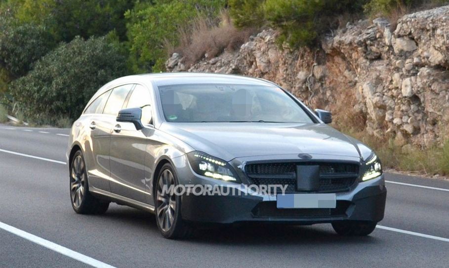 2015 Mercedes CLS Shooting Brake spied