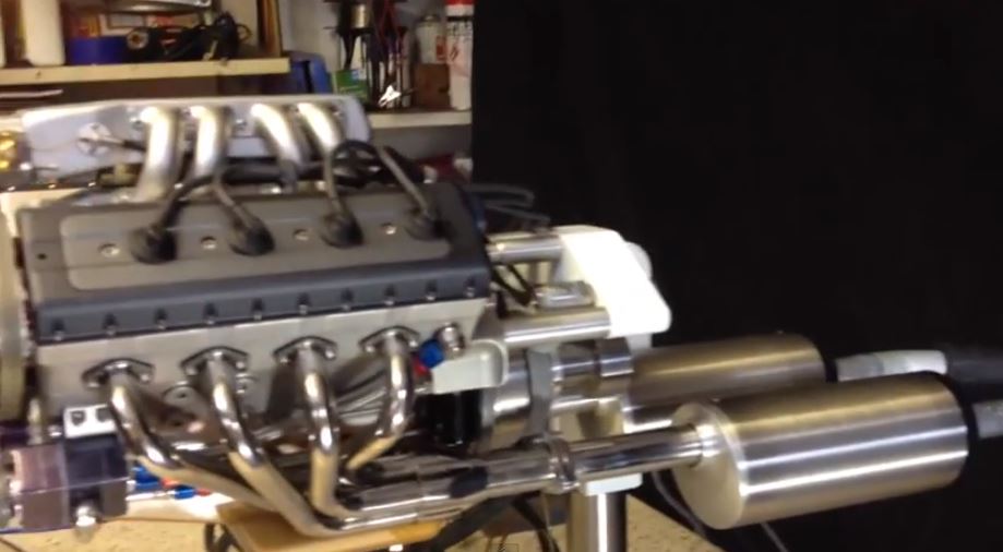 45 cc V8 engine