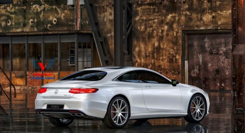 Mercedes S63 AMG Coupe rendering