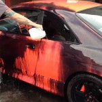 Nissan Skyline with Heat Sensitive Paint