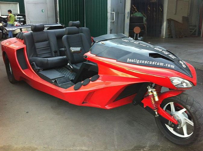 Ferrari-Inspired Trike