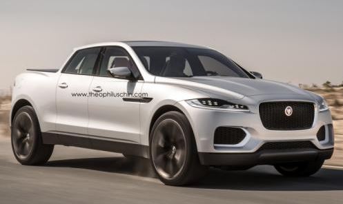 Jaguar Pick-up Rendering