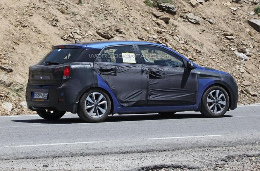 2014 Hyundai i20 spy photo