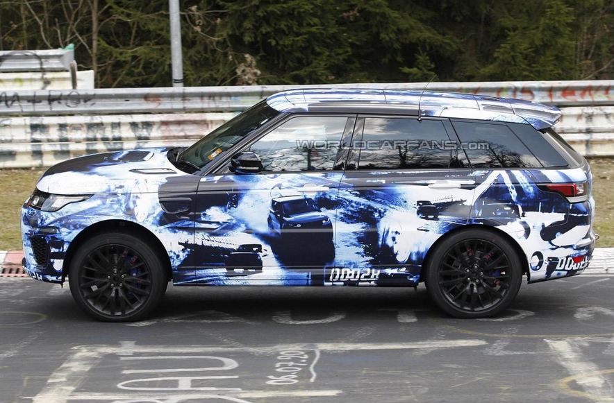 Range Rover Sport RS spy photo