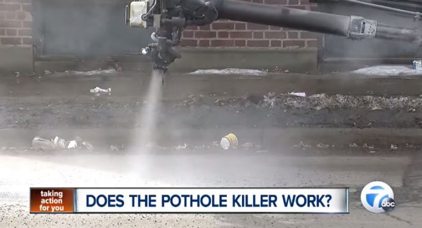 Dalek pothole fixer
