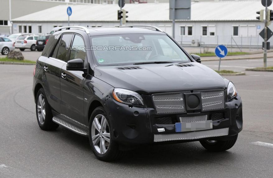 2015 Mercedes M-Class spied